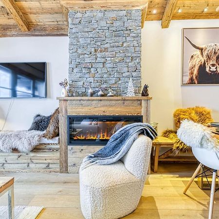 Appartement Style Chalet 5* Vue Mont-Blanc - Arc 1950 Les Arcs  ภายนอก รูปภาพ