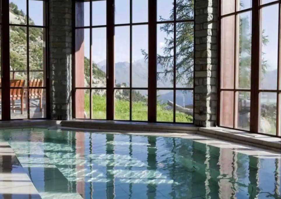 Appartement Style Chalet 5* Vue Mont-Blanc - Arc 1950 Les Arcs  ภายนอก รูปภาพ