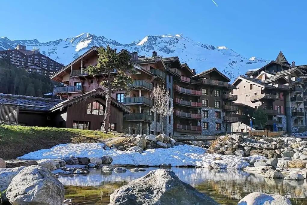Appartement Style Chalet 5* Vue Mont-Blanc - Arc 1950 Les Arcs  ภายนอก รูปภาพ