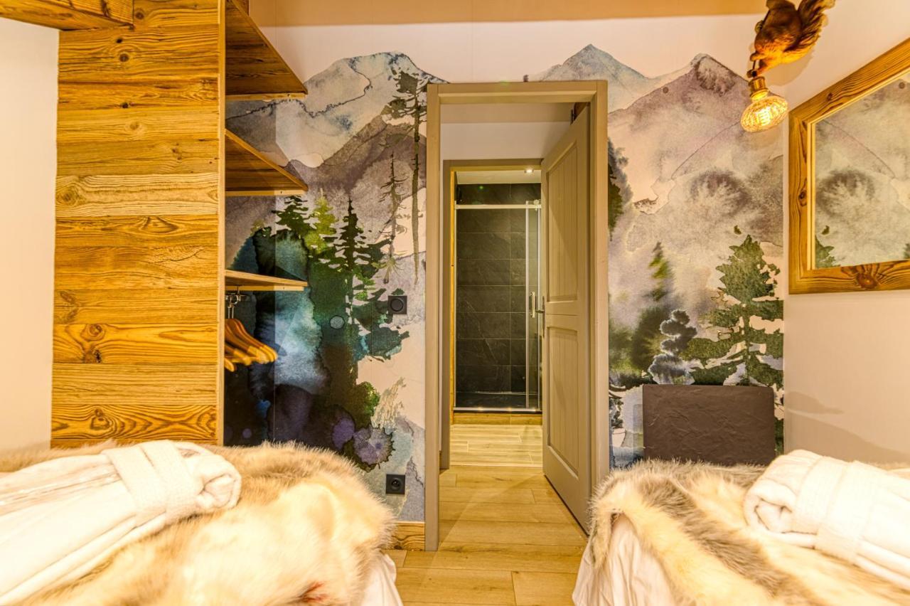 Appartement Style Chalet 5* Vue Mont-Blanc - Arc 1950 Les Arcs  ภายนอก รูปภาพ