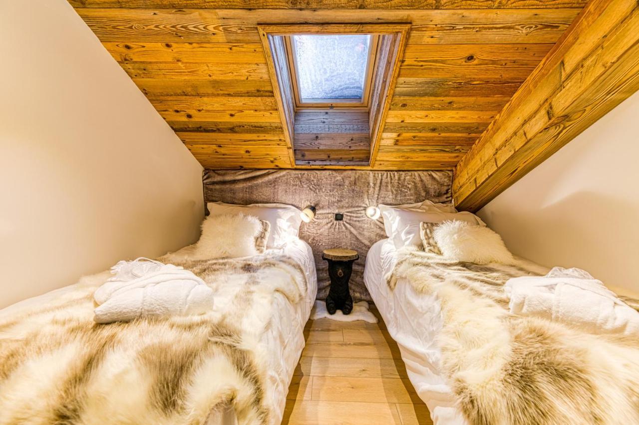 Appartement Style Chalet 5* Vue Mont-Blanc - Arc 1950 Les Arcs  ภายนอก รูปภาพ