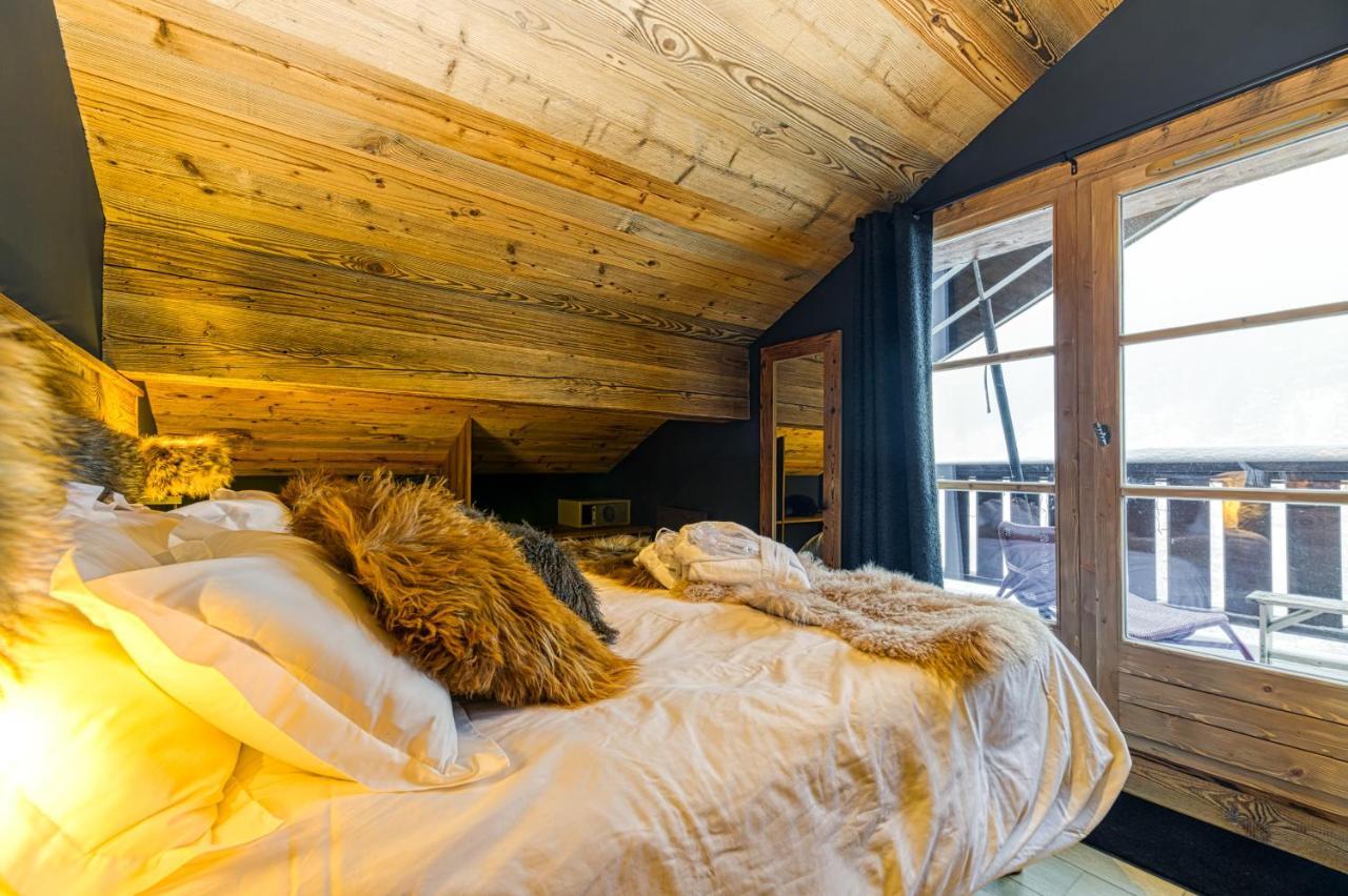 Appartement Style Chalet 5* Vue Mont-Blanc - Arc 1950 Les Arcs  ภายนอก รูปภาพ