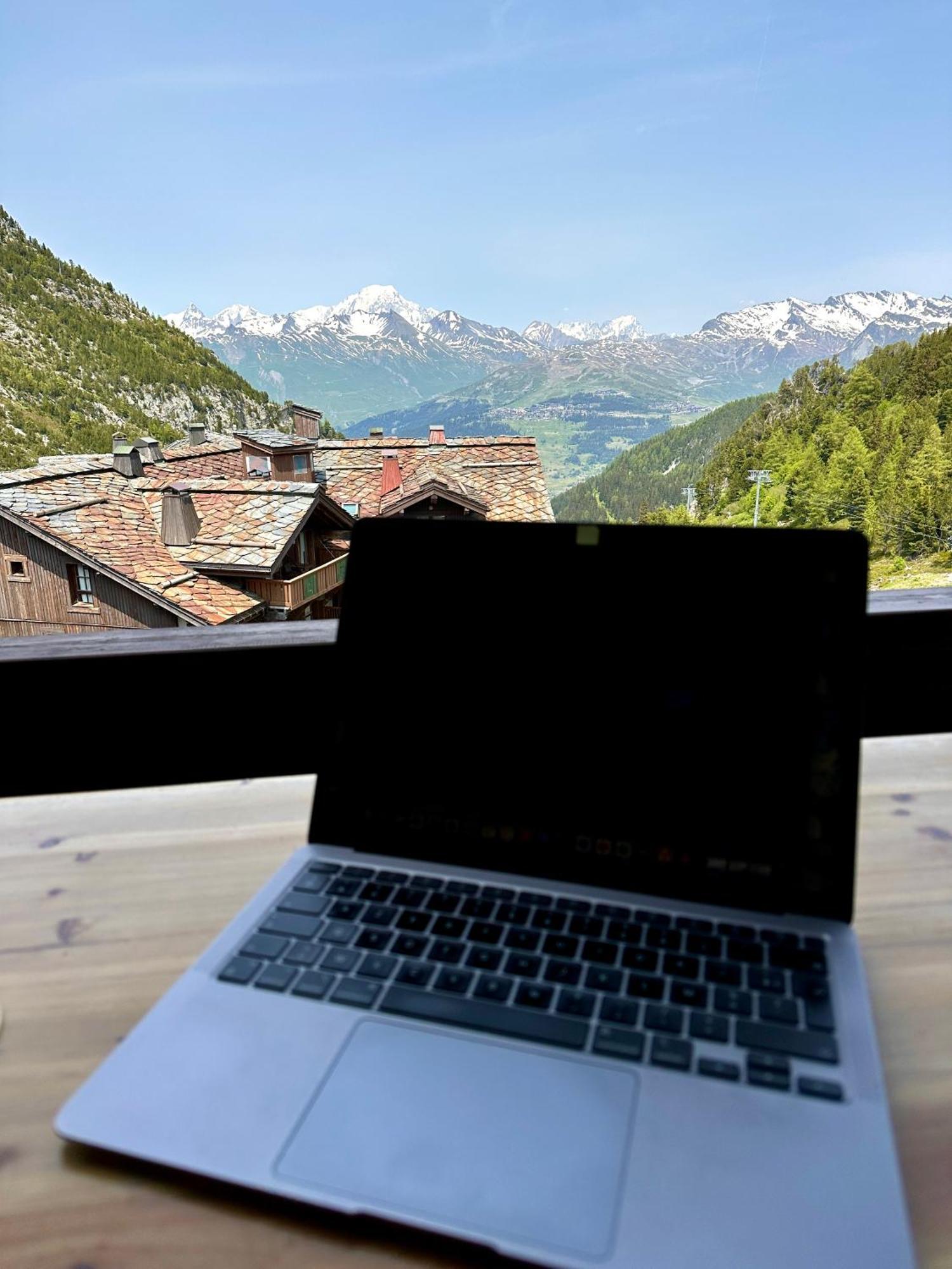Appartement Style Chalet 5* Vue Mont-Blanc - Arc 1950 Les Arcs  ภายนอก รูปภาพ
